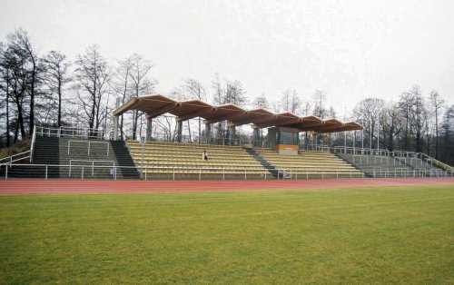 Stadion M&uuml;llerwiese - Trib&uuml;ne