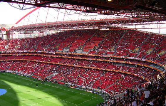 Est&aacute;dio da Luz Lisboa - Haupttrib�ne
