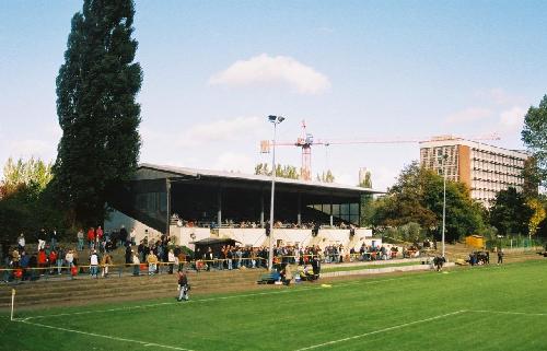 Victoria-Stadion Hoheluft - Trib&uuml;ne