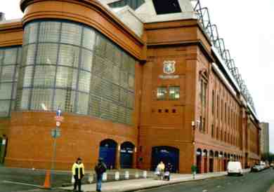 Ibrox Park Au&szlig;enansicht