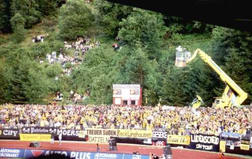 Stadion Nattenberg, L&uuml;denscheid - BVB-Fans