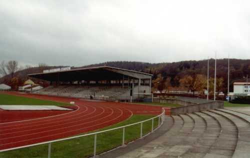 Georg-Gassmann-Stadion - Trib&uuml;ne
