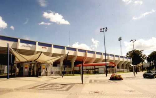 Norrk&ouml;pings Idrottsparken - Haupttrib&uuml;ne Au&szlig;enansicht