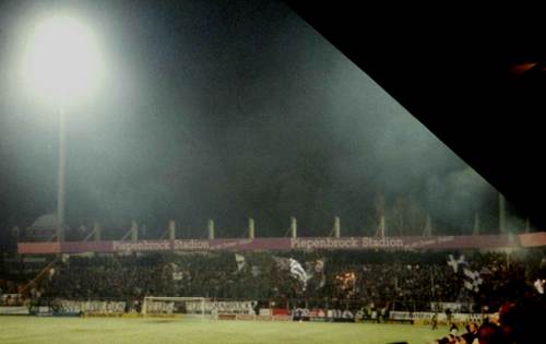 Stadion an der Bremer Br&uuml;cke - Heimtrib&uuml;ne