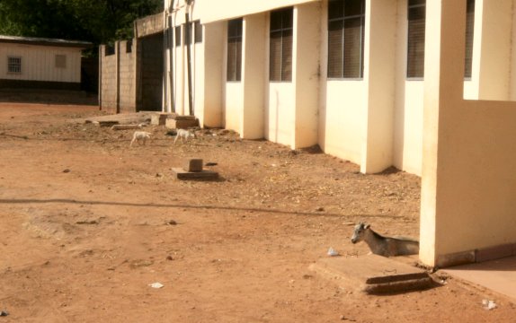 Typische Gro&szlig;stadtstra&szlig;e (Tamale)