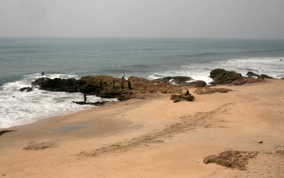 Strand bei Cape Coast