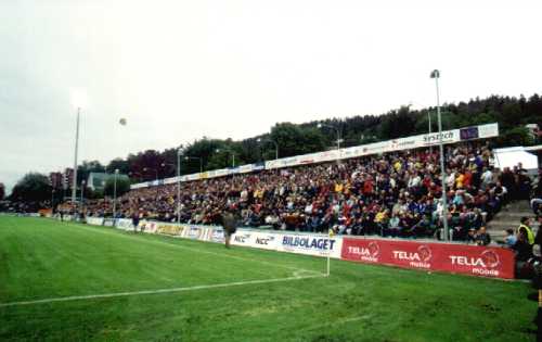 Sundsvall Idrottsparken - Gegentrib&uuml;ne