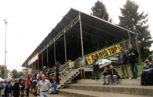 Stadion Bergholz - Zusatztrib&uuml;ne
